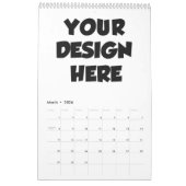 Benutzerdefinierter Foto-Kalender - Personalisiert Kalender (Mär 2026)