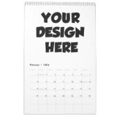 Benutzerdefinierter Foto-Kalender - Personalisiert Kalender (Feb 2026)