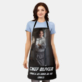 Benutzerdefinierter Foto-Koch Schürze (Getragen)