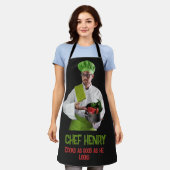 Benutzerdefinierter Foto-Koch Schürze (Getragen)