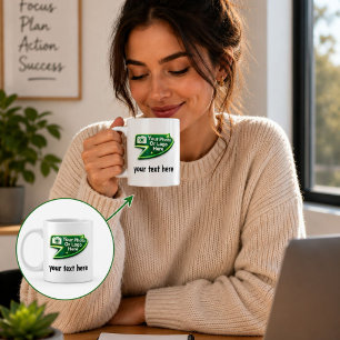 Benutzerdefinierter Foto-, Logo- und Textkaffeebec Kaffeetasse