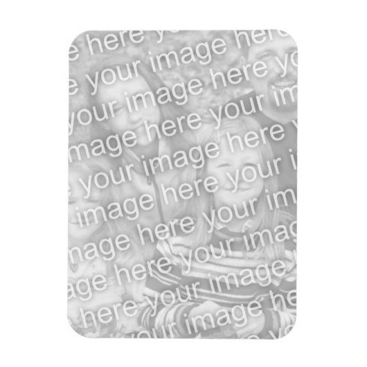 Benutzerdefinierter Foto-Magnet | Bild hinzufügen Magnet (Vertikal)