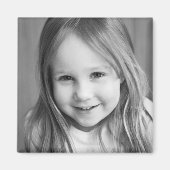 Benutzerdefinierter Foto-Magnet Magnet (Vorne)