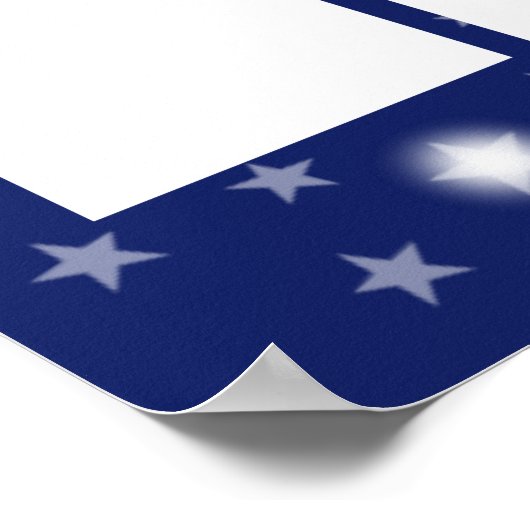 Benutzerdefinierter Foto Mitarbeiter des Monats-Di Poster (Ecke)