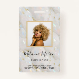 Benutzerdefinierter Foto Name Holographic Imitats  Ausweis