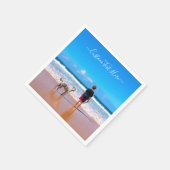 Benutzerdefinierter Foto: Napkins Ihre Fotos mit H Serviette (Ecke)