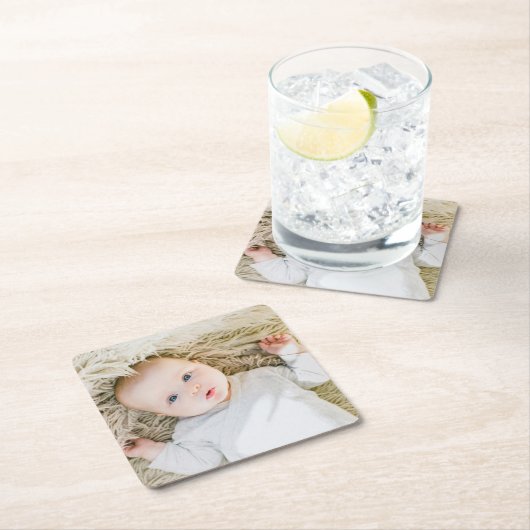 Benutzerdefinierter Foto-Papierdrucker Untersetzer (Vor Ort)