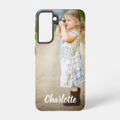 Benutzerdefinierter Foto Personalisiert Samsung Galaxy Hülle (Rückseite)