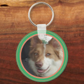 Benutzerdefinierter Foto Pet-Schlüsselanhänger Schlüsselanhänger (Vorderseite)