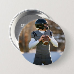 Benutzerdefinierter Foto-Player Spieltags-Personal Button