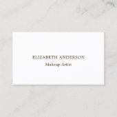 Benutzerdefinierter Foto Qr-Code moderne Markenfar Visitenkarte (Vorderseite)