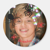 Benutzerdefinierter Foto-Rundmagnet Magnet (Vorne)