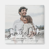 Benutzerdefinierter Foto Save the Date Kühlschrank Magnet (Vorne)