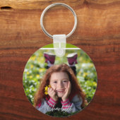 Benutzerdefinierter Foto-Schlüsselanhänger Schlüsselanhänger (Vorderseite)