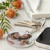 Benutzerdefinierter Foto-Schlüsselanhänger Schlüsselanhänger (Vorderseite rechts)