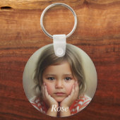 Benutzerdefinierter Foto-Schlüsselanhänger Schlüsselanhänger (Rückseite)