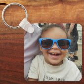 Benutzerdefinierter Foto-Schlüsselanhänger Schlüsselanhänger (Vorderseite)