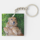 Benutzerdefinierter Foto-Schlüsselanhänger Schlüsselanhänger (Rückseite)