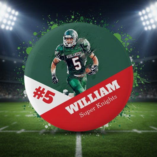 Benutzerdefinierter Foto-Sportschalter / Button-Fu Button