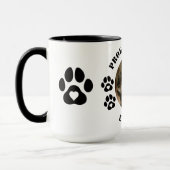 Benutzerdefinierter Foto-Stolz Katzenmutter-Kaffee Tasse (Links)