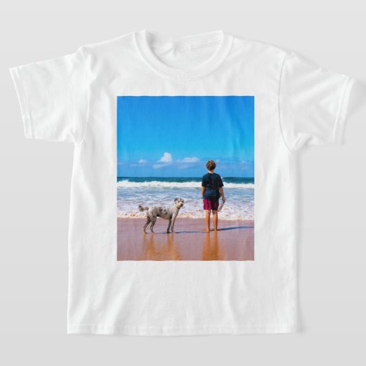 Benutzerdefinierter Foto-T - Shirt mit Ihren bevor (Ablage )