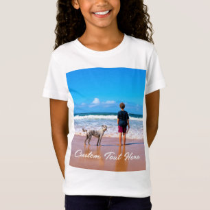Benutzerdefinierter Foto-T - Shirt mit Ihren Fotos