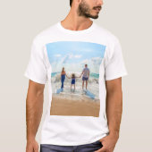 Benutzerdefinierter Foto T - Shirt Personalisiert (Vorderseite)