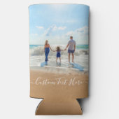 Benutzerdefinierter Foto-Text kann die bevorzugten Selters Dosenkühler (Rückseite)