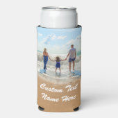 Benutzerdefinierter Foto-Text kann die bevorzugten Selters Dosenkühler (Seltzer Vorderseite)