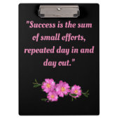 Benutzerdefinierter Foto-Text Oleo-Skript-Schrifta Klemmbrett (Vorderseite)