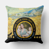 Benutzerdefinierter Foto Text - Personalisiertes G Kissen (Vorderseite)