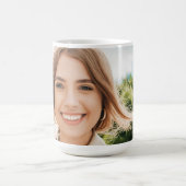 Benutzerdefinierter Foto Textentwurf Kaffeetasse (Mittel)