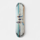 Benutzerdefinierter Foto Textname Skateboard Ihr F (Vorne)