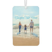 Benutzerdefinierter Foto-Textraum-Freshener für Ih Autolufterfrischer (Rückseite)