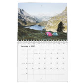 Benutzerdefinierter Foto Travel Wall Kalender (Feb 2027)