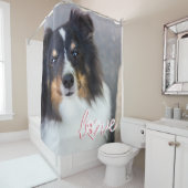 Benutzerdefinierter Foto- und Liebe mit Pasten und Duschvorhang (Beispiel)