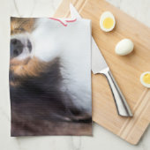 Benutzerdefinierter Foto- und Liebe mit Pasten und Geschirrtuch (Viertel Falte)