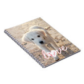 Benutzerdefinierter Foto- und Liebe mit Pasten und Notizblock (Rechte Seite)