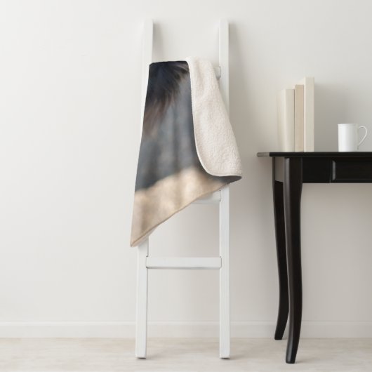 Benutzerdefinierter Foto- und Liebe mit Pasten und Sherpadecke (Beispiel)