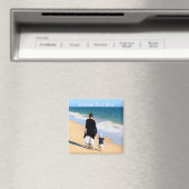 Benutzerdefinierter Foto- und Textmagnet - Eigene Magnet (In Situ (Geschirrspüler))