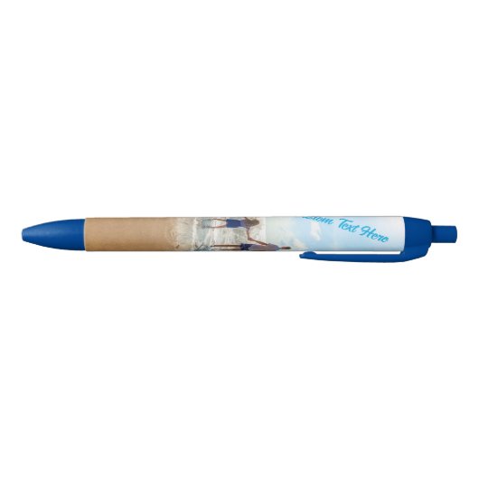 Benutzerdefinierter Foto- und Textstift mit Ihrem Kugelschreiber (Unterseite)