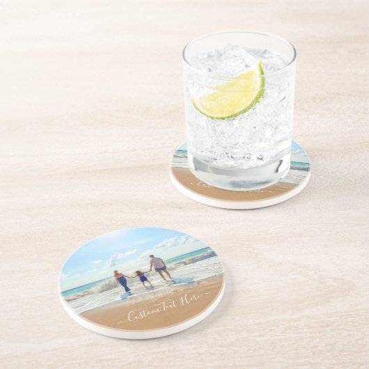 Benutzerdefinierter Foto-Untersetzer mit Ihren Fot Getränkeuntersetzer (Seite)