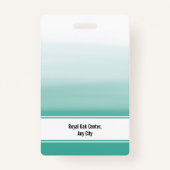 Benutzerdefinierter Foto VIP Abzeichen für alle Zu Ausweis (Rückseite)