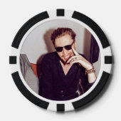Benutzerdefinierter Foto-Werbe-QR-Code doppelseiti Pokerchips (Vorderseite)