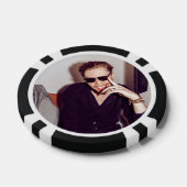 Benutzerdefinierter Foto-Werbe-QR-Code doppelseiti Pokerchips (Einzeln)
