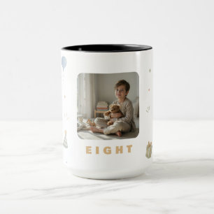 Benutzerdefinierter Fotobecher für einen 8-jährige Tasse