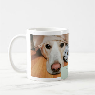 Benutzerdefinierter Fotobecher für Tierliebhaber. Kaffeetasse