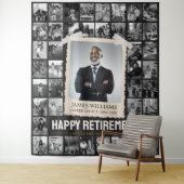 Benutzerdefinierter Fotocollage-Teppich, Retro-Ruh Wandteppich (Beispiel)