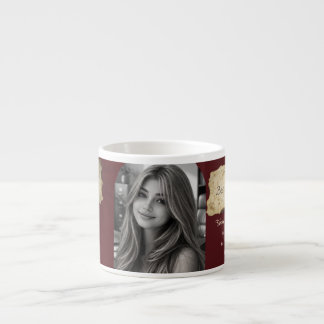 Benutzerdefinierter Fotocollagen-Kaffeebecher - Pe Espressotasse