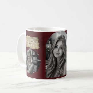 Benutzerdefinierter Fotocollagen-Kaffeebecher - Pe Kaffeetasse